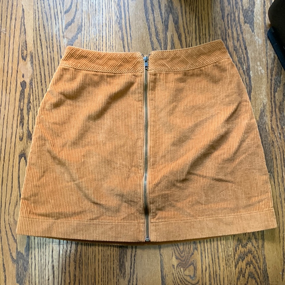 American Apparel corduroy mini skirt